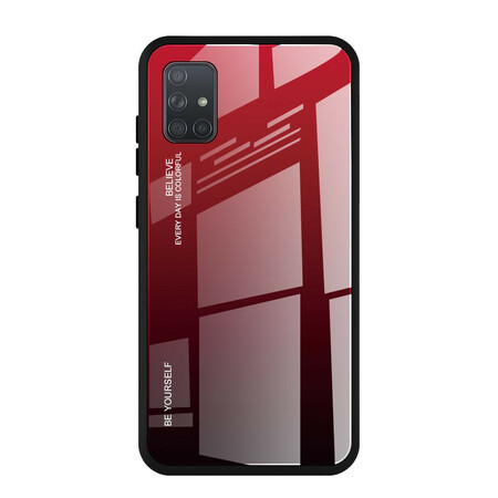 Capa de vidro temperado Samsung Galaxy A71 Be Yourself