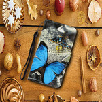 Samsung Galaxy A71 Case Variations Butterfly Strap