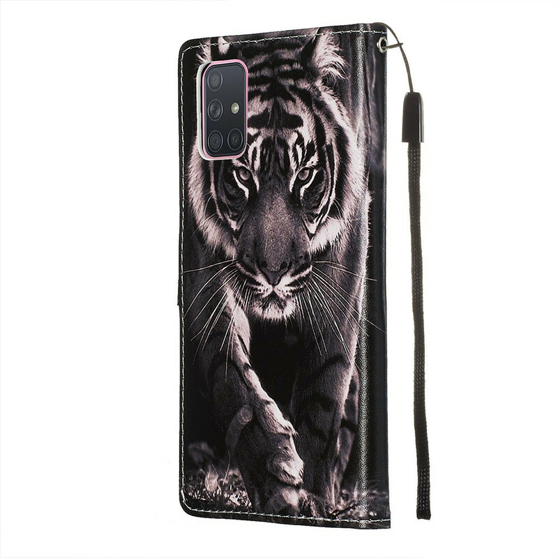 Capa Samsung Galaxy A71 Night Tiger