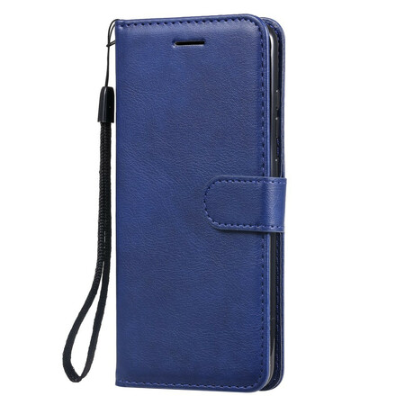 Samsung Galaxy S20 Capa de Cordão de Couro