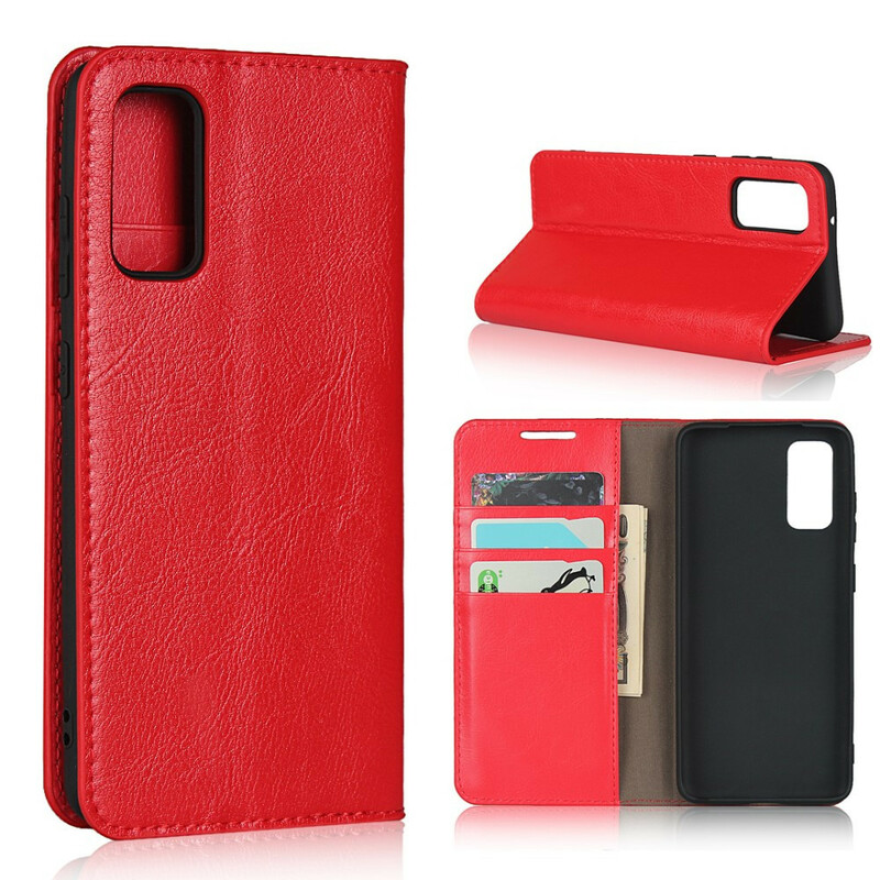 Capa Viragem Samsung Galaxy S20 Genuine Leather