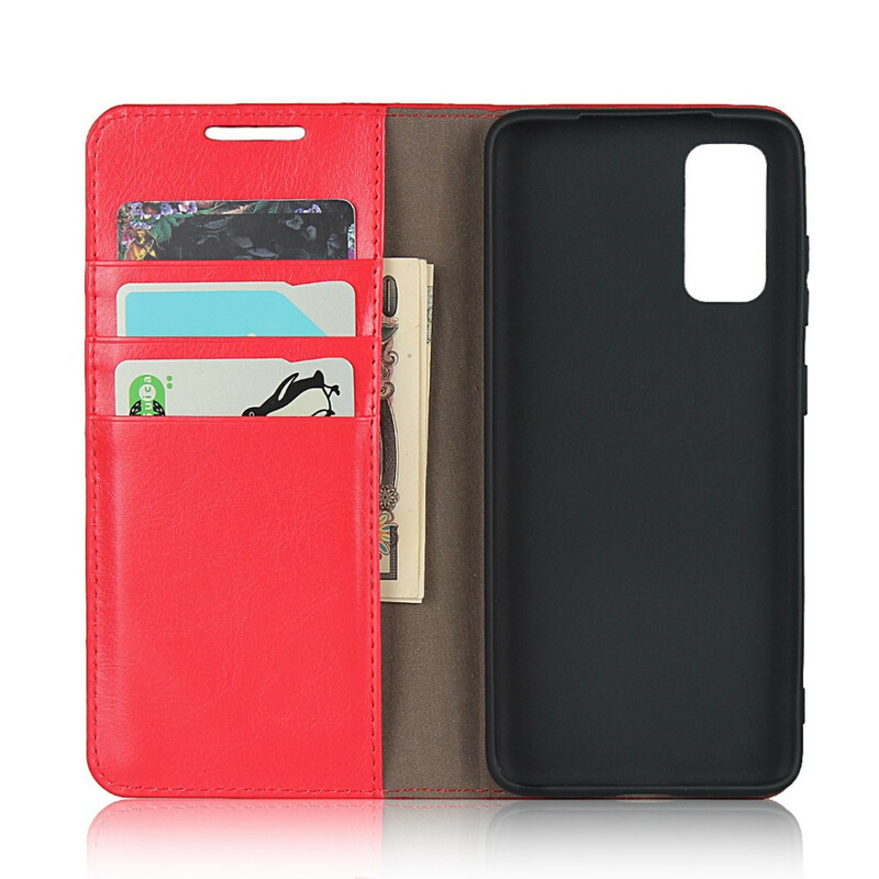 Capa Viragem Samsung Galaxy S20 Genuine Leather