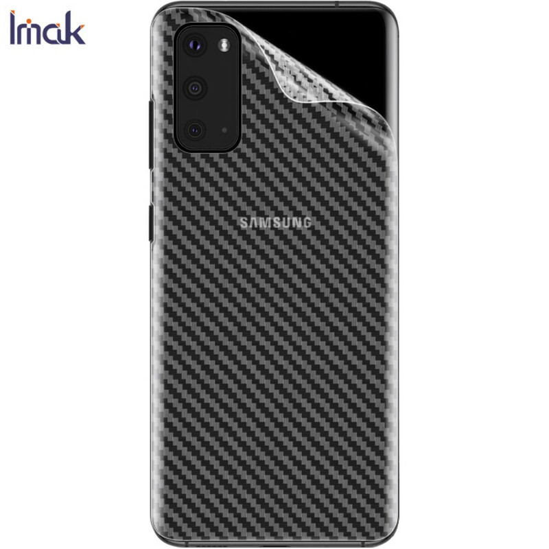 Contracapa para Samsung Galaxy S20 Carbon Style IMAK