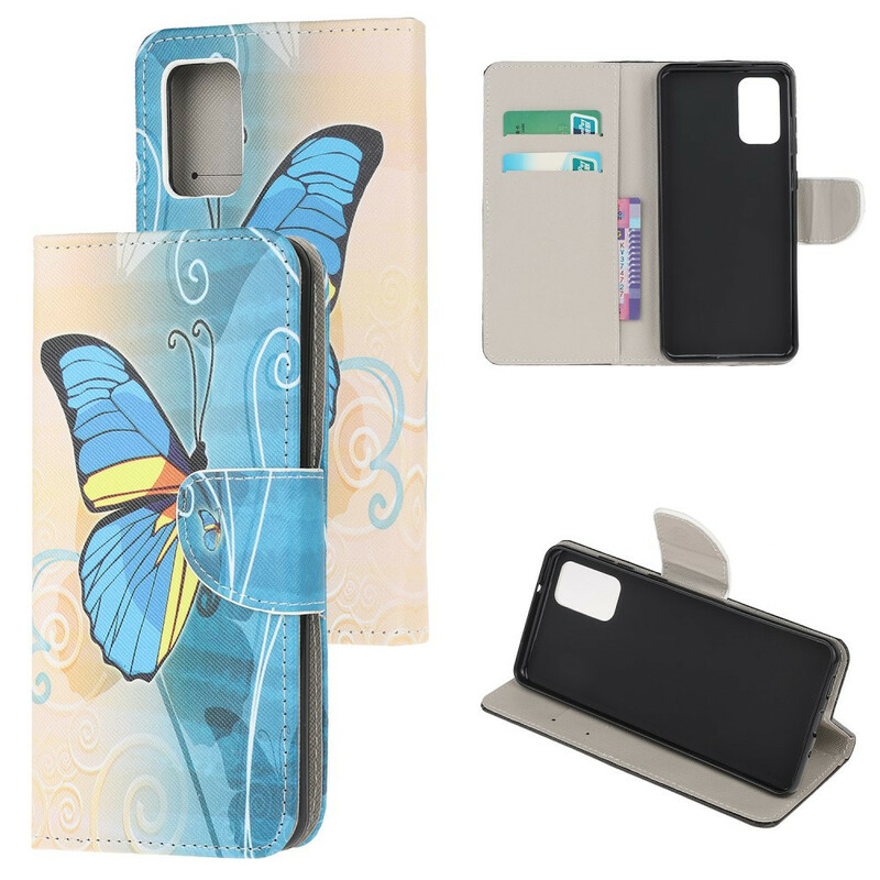 Samsung Galaxy S20 Capa Borboleta Royal