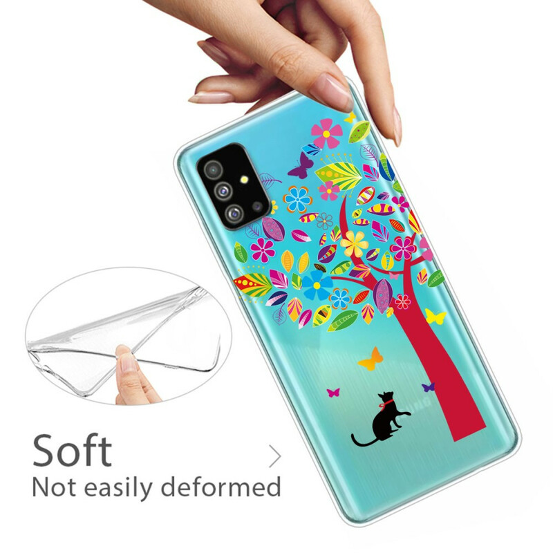 Samsung Galaxy S20 Case Cat debaixo da árvore