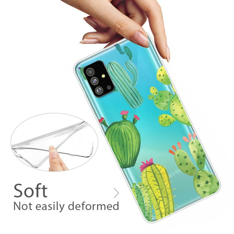 Capa Samsung Galaxy S20 Cactus Watercolour