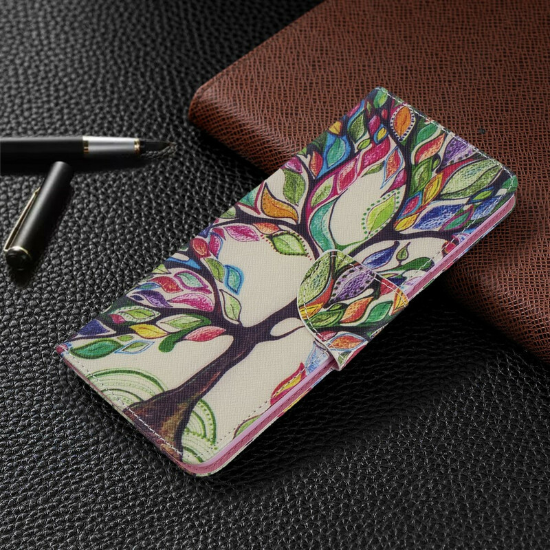 Samsung Galaxy S20 Plus Capa colorida de árvore