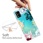 Capa Samsung Galaxy S20 Plus Clear Watercolour Flower