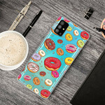 Capa de Doações Samsung Galaxy S20 Plus Love Donuts