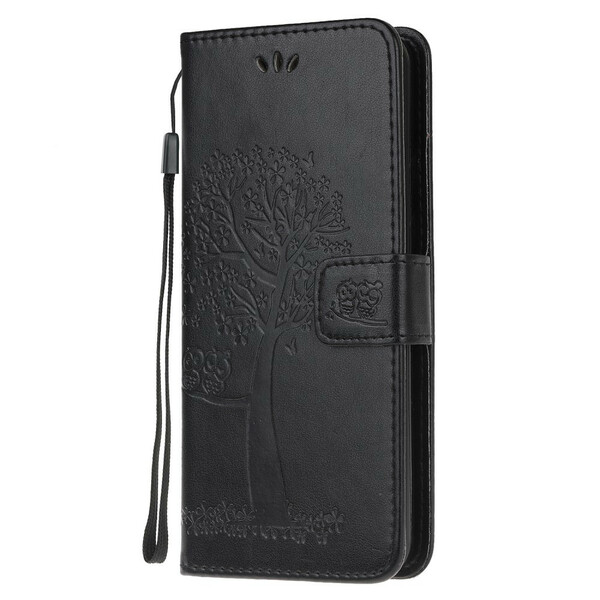 Samsung Galaxy S20 Tree & Owl Strap Case