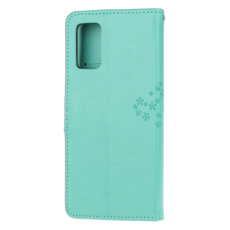 Samsung Galaxy S20 Tree & Owl Strap Case