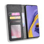 Capa Viragem Samsung Galaxy S20 Vintage Efeito Couro Elegante