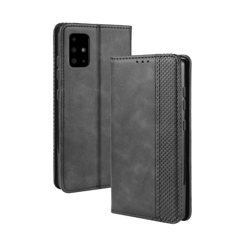 Capa Viragem Samsung Galaxy S20 Vintage Efeito Couro Elegante