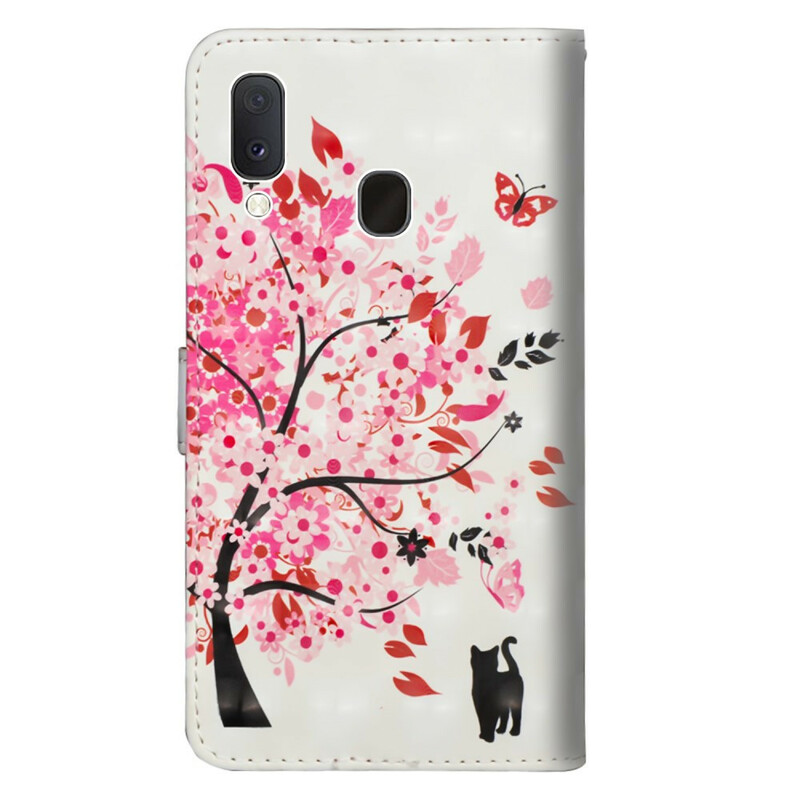 Samsung Galaxy A10e Case Tree Pink