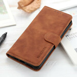 Samsung Galaxy S20 Ultra Case Vintage Leather Effect KHAZNEH