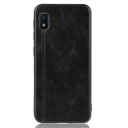 Samsung Galaxy A10e Efeito Couro Capa da costura