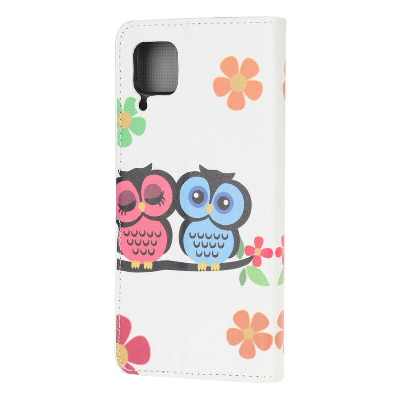 Huawei P40 Lite Case Couple of Owls