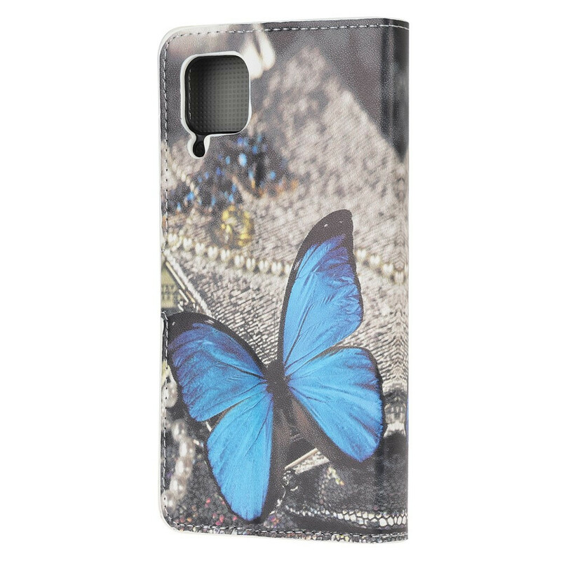 Capa Huawei P40 Lite Butterfly Blue