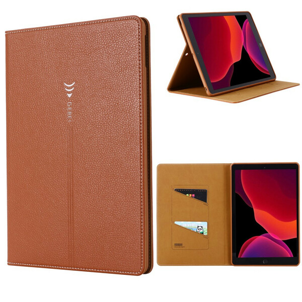 iPad 10.2" (2020) Case (2019) GEBEI Leatherette Lychee