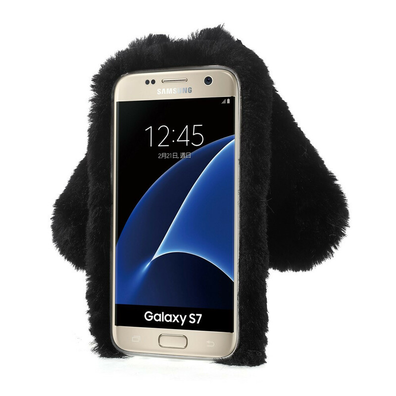 Samsung Galaxy S7 Capa de orelhas de coelho com diamante