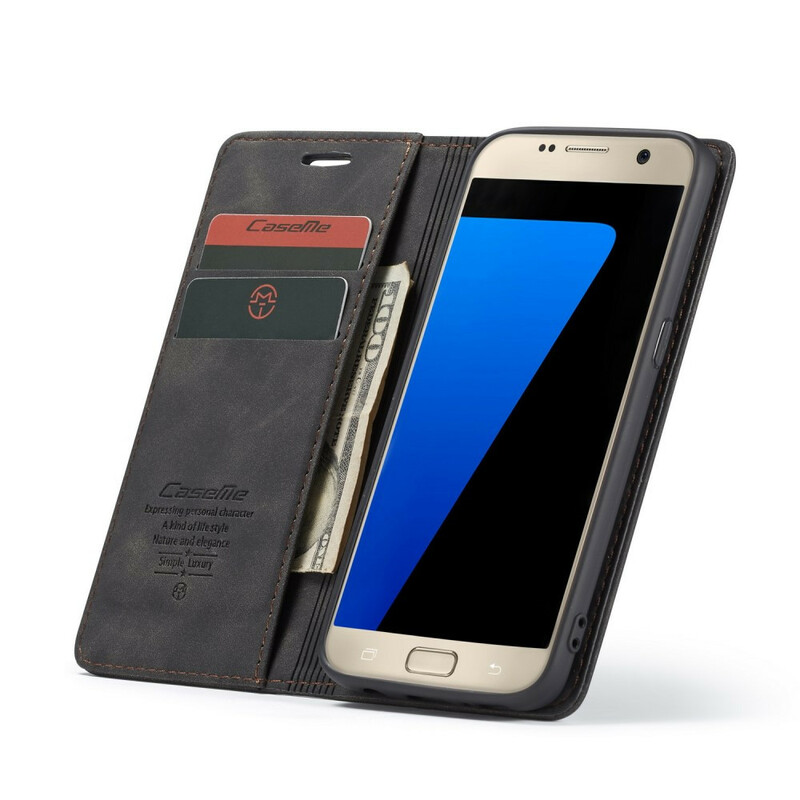 Capa Flip Cover Samsung Galaxy S7 CASEME Leatherette