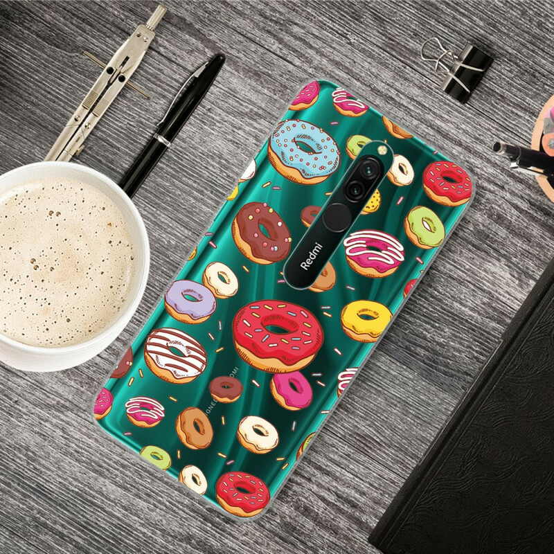 Xiaomi Redmi 8 Capa de Donuts do Amor