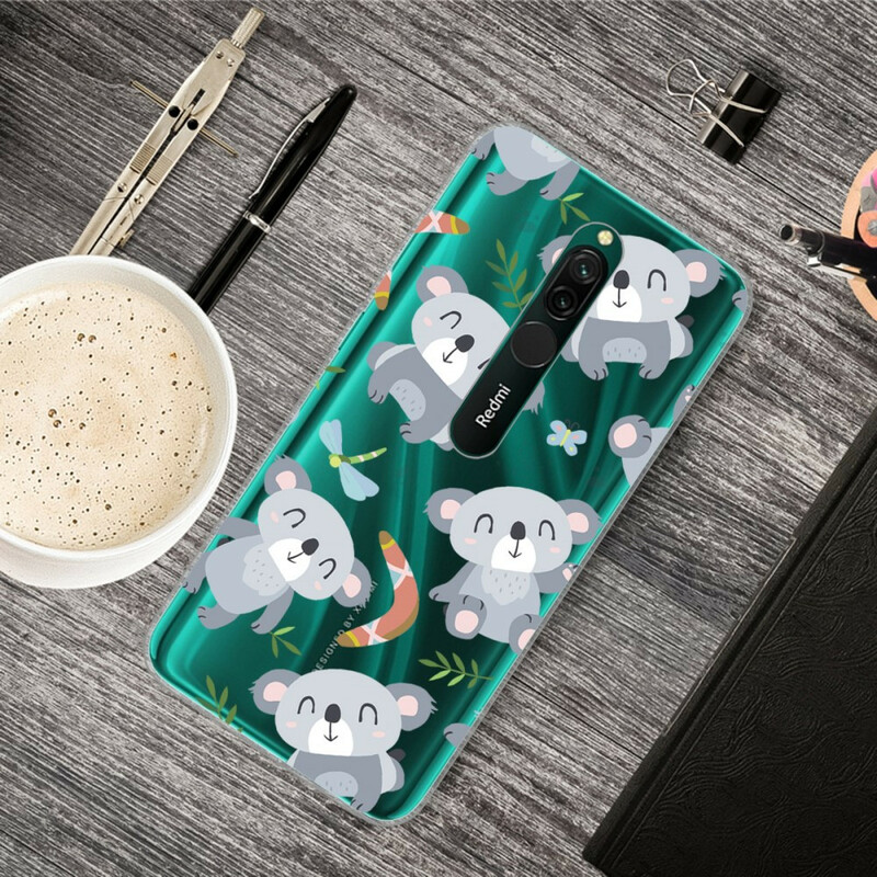 Capa Xiaomi Redmi 8 Cute Koalas