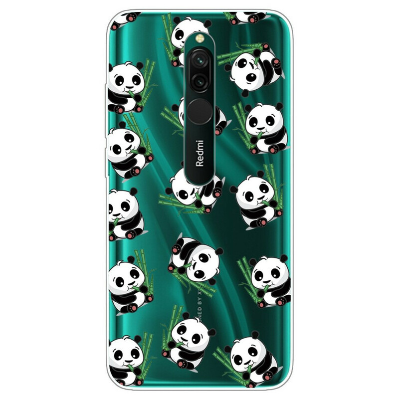 Xiaomi Redmi 8 Capa Pandas Pequena