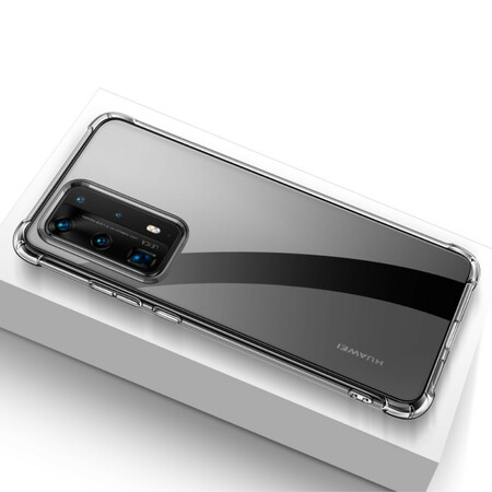 Huawei P40 Capa Transparente LEEU Almofadas PelÃcula pelÃcula pelÃcula protectoraaaas