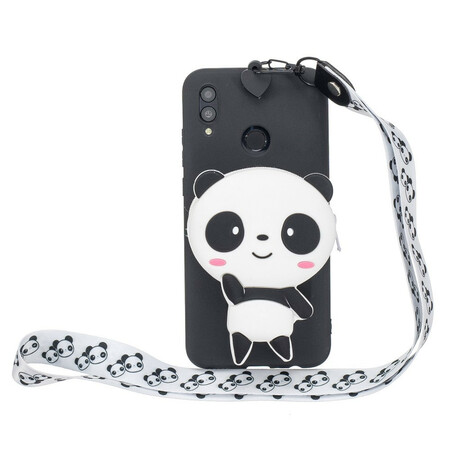 Samsung Galaxy A40 Capa Panda Capa e Cordão de ombro