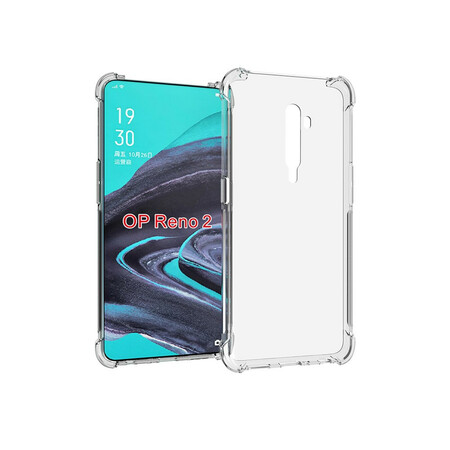 Oppo Reno 2 Cantos Claros Reforçados com Capa