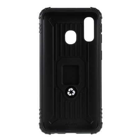 Samsung Galaxy A40 Anel e capa de fibra de carbono