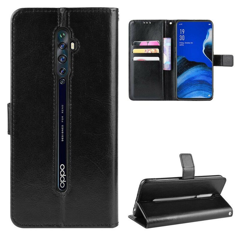 Capa de Couro Flashy Leatherette Oppo Reno 2Z