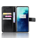 Capa OnePlus 7T Pro Faux de Couro Flashy