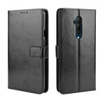 Capa OnePlus 7T Pro Faux de Couro Flashy