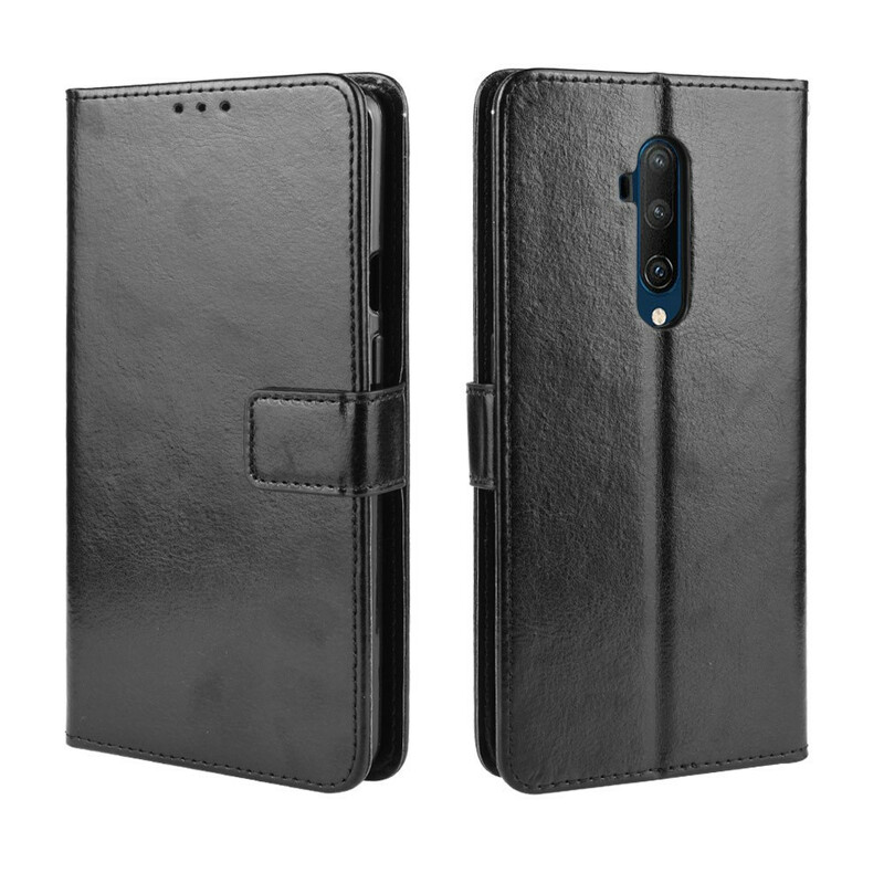 Capa OnePlus 7T Pro Faux de Couro Flashy