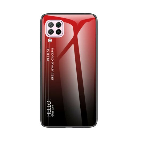 Huawei P40 Lite Capa Olá Vidro Temperado