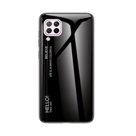 Huawei P40 Lite Capa Olá Vidro Temperado