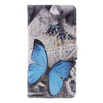 Samsung Galaxy A5 Capa Azul Butterfly 2016