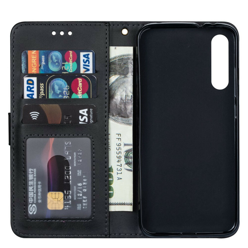 Xiaomi Mi 9 SE Capa de Efeito Couro