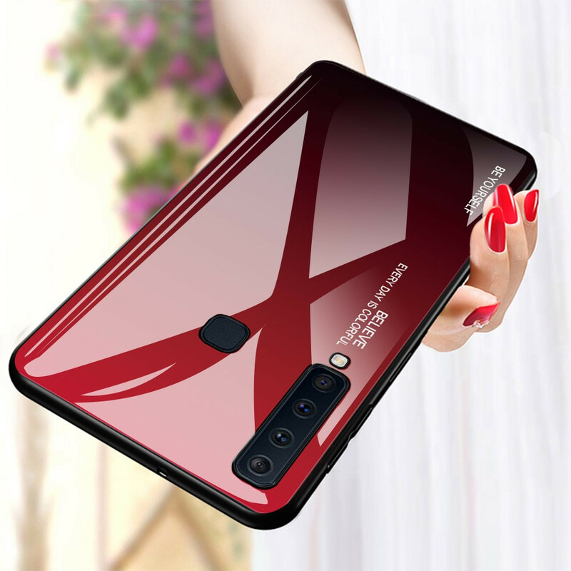 Capa de vidro temperado Samsung Galaxy A9 Be Yourself Capa de vidro temperado Samsung Galaxy A9 Be Yourself