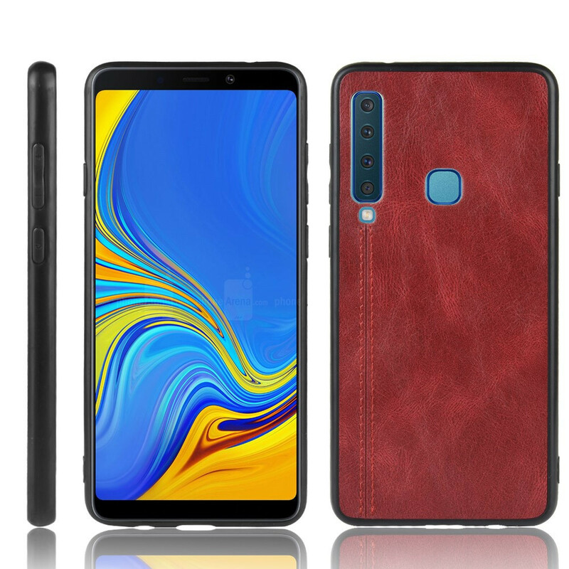 Samsung Galaxy A9 Efeito Couro Capa da costura