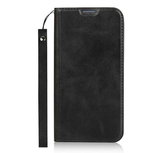 Tampa Flip Cover Google Pixel 4 Style Soft Leather with Strap