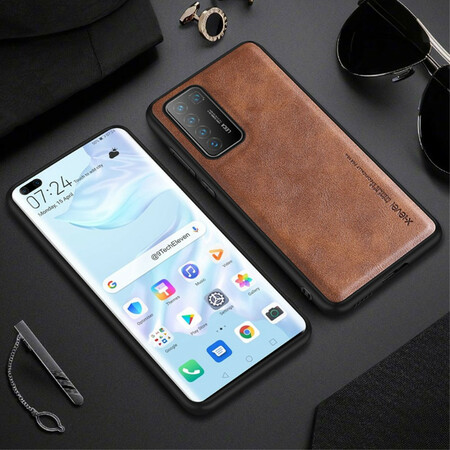 Capa de couro Huawei P40 Pro Vintage