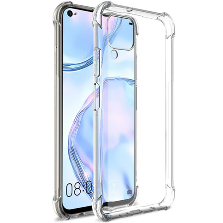 Huawei P40 Lite IMAK Capa de Silicone Flexível