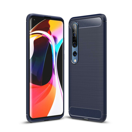 Xiaomi MI Nota 10 / 10 Capa de Fibra de Carbono Escovado Pro