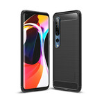 Xiaomi MI 10 / 10 Pro Capa de Fibra de Carbono Escovado MOFI Xiaomi MI 10 / 10 Pro Capa de Fibra de Carbono Escovado MOFI