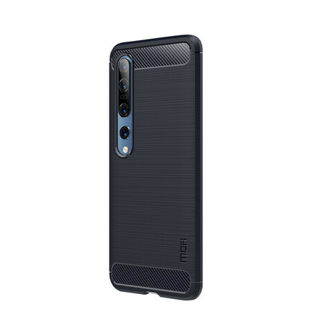 Xiaomi MI 10 / 10 Pro Capa de Fibra de Carbono Escovado MOFI