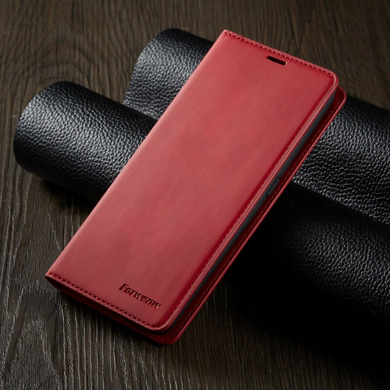 Capa de couro Samsung Galaxy A80 FORWENW