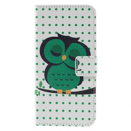 Coruja adormecida Samsung Galaxy S7 Case Sleeping Owl